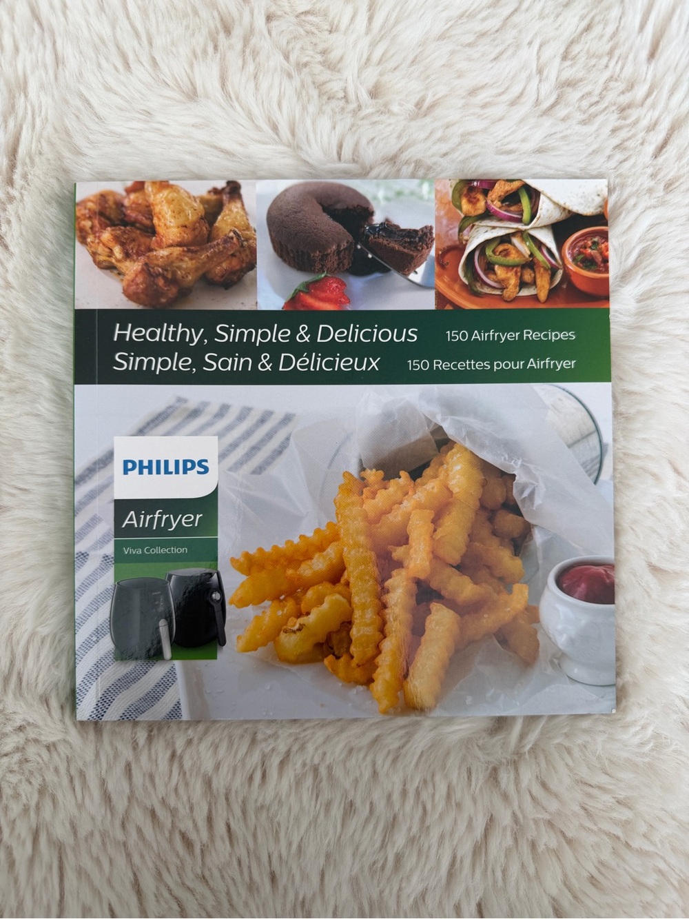Philips Airfryer Viva Collection Recipe Book
